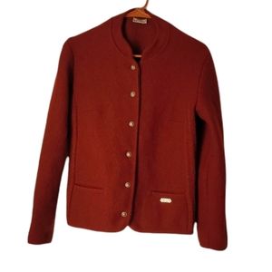 StrickMeister Sportive Austria Women Sweater Wool Cardigan Jacket